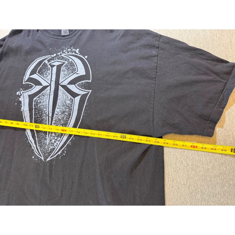 WWE Roman Reigns One Versus All Graphic T-Shirt Black Mens 4X Authentic Wear - Picture 7 of 7